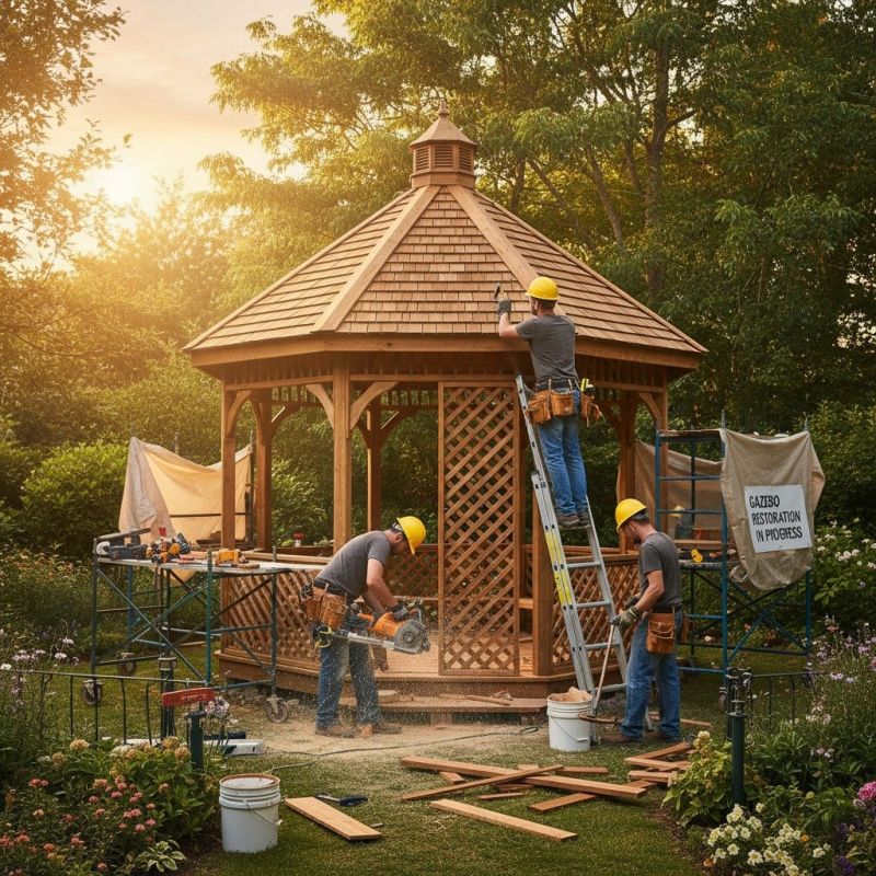 Gazebo Privacy Installation